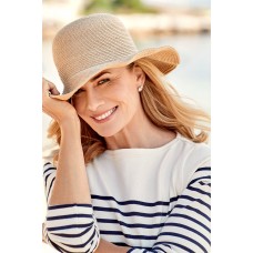 Canopy Natural Cloche Hat