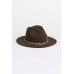 Santiago Khaki Wool Fedora Hat